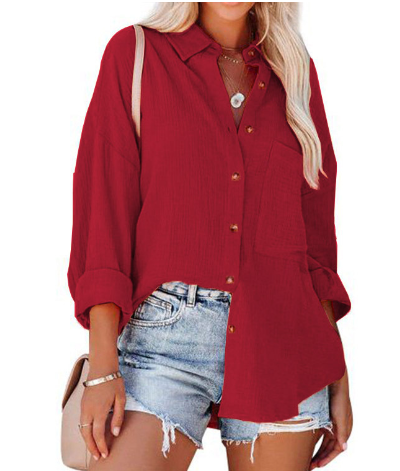 Vanda - Elegant Asymmetrisk Bluse