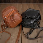 Maye | Casual læder crossbody-taske