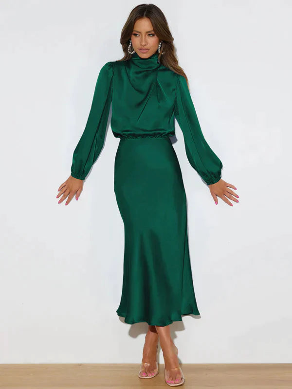 Victorian - Elegante festkjoler med lange ærmer