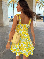 Cleo - Sommerkjole - Sødt citronprint