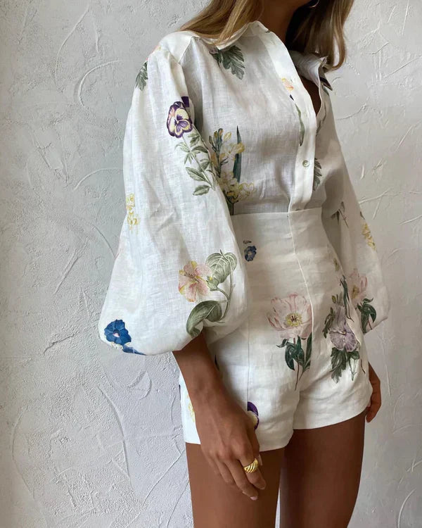 Marianne - Todelt Retro Blomstersæt