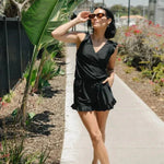 Berenice - Indbygget bh Mom's Swim Romper Badedragt