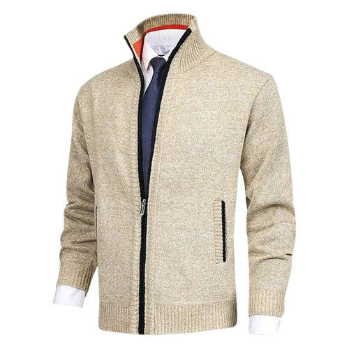 Damin | Cardigan til mænd med ståkrave