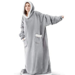 Felicia | Unisex Fleece Deken Hættetrøje
