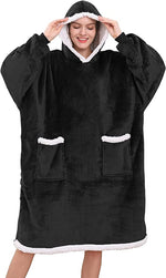 Felicia | Unisex Fleece Deken Hættetrøje