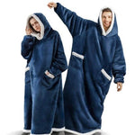 Felicia | Unisex Fleece Deken Hættetrøje