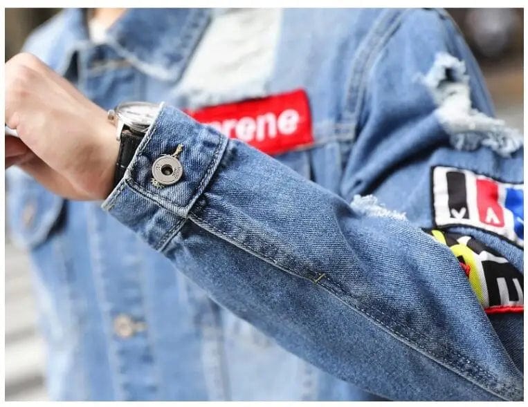 JIMMY - Herre bomuldsdenimfrakker og -jakker