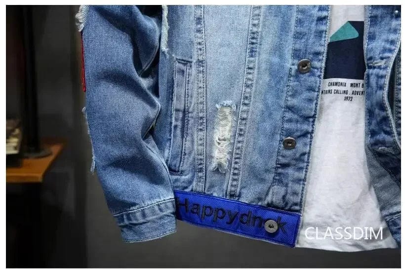 JIMMY - Herre bomuldsdenimfrakker og -jakker
