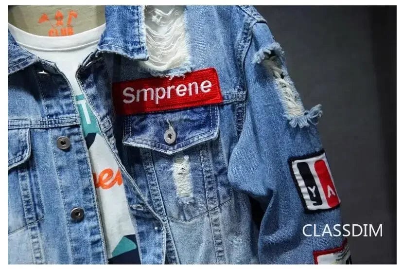JIMMY - Herre bomuldsdenimfrakker og -jakker
