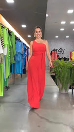 Johanna - Mode one-shoulder jumpsuit