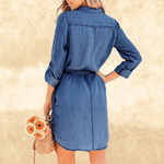 Lara - Mode denim kjole