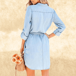Lara - Mode denim kjole