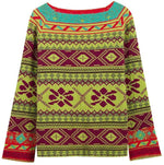 Luciana - Sweater med unikt print