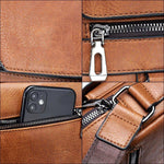 Moderne og stilfuld - FinnLeather Skuldertaske