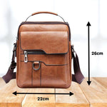 Moderne og stilfuld - FinnLeather Skuldertaske