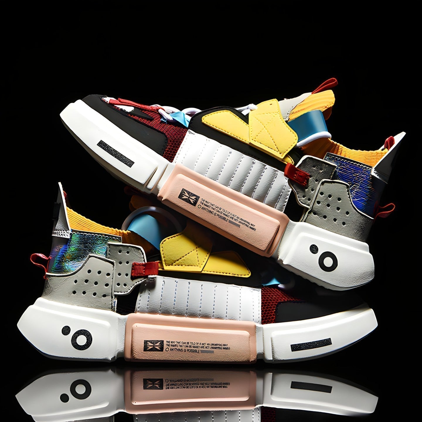 Devako | Streetwear-sneakers i blandede farver