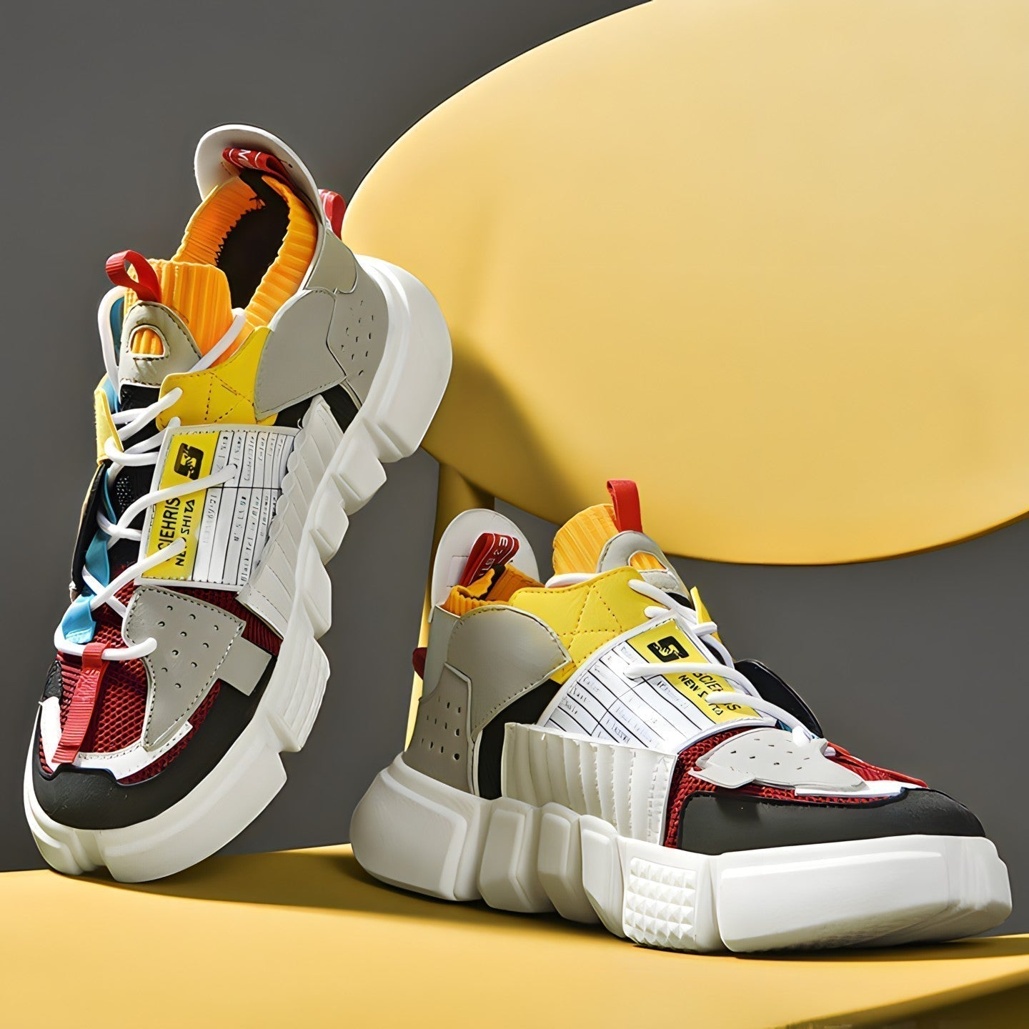 Devako | Streetwear-sneakers i blandede farver
