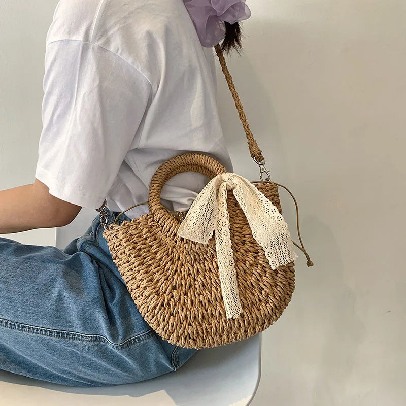Paisley Woven Summer Bag