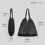Aubree Woven Beach Bag