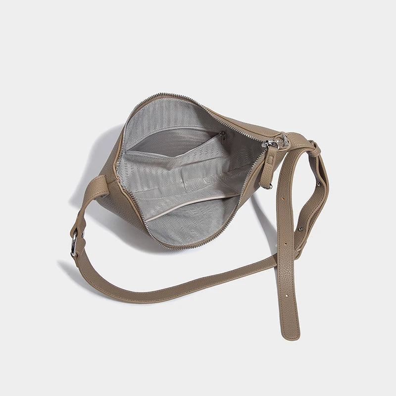 Luna Vegan Leather Crossbody Bag