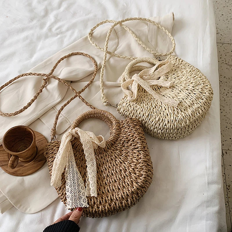 Paisley Woven Summer Bag