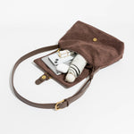 Esme Suede Shoulder Bag