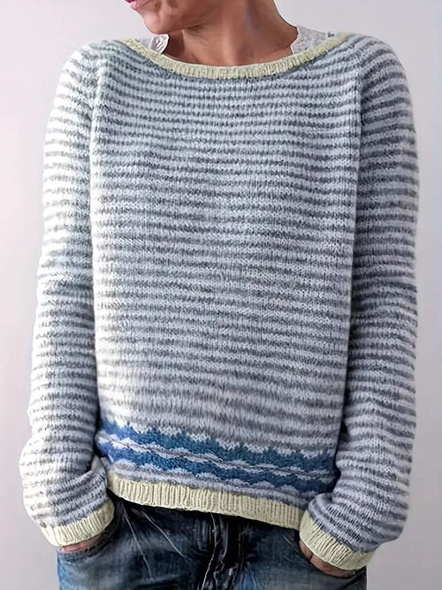 Malyn - Stribet sweater til kvinder