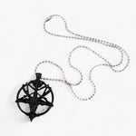 Rily | Pentagram vedhæng halskæde - vintage charme