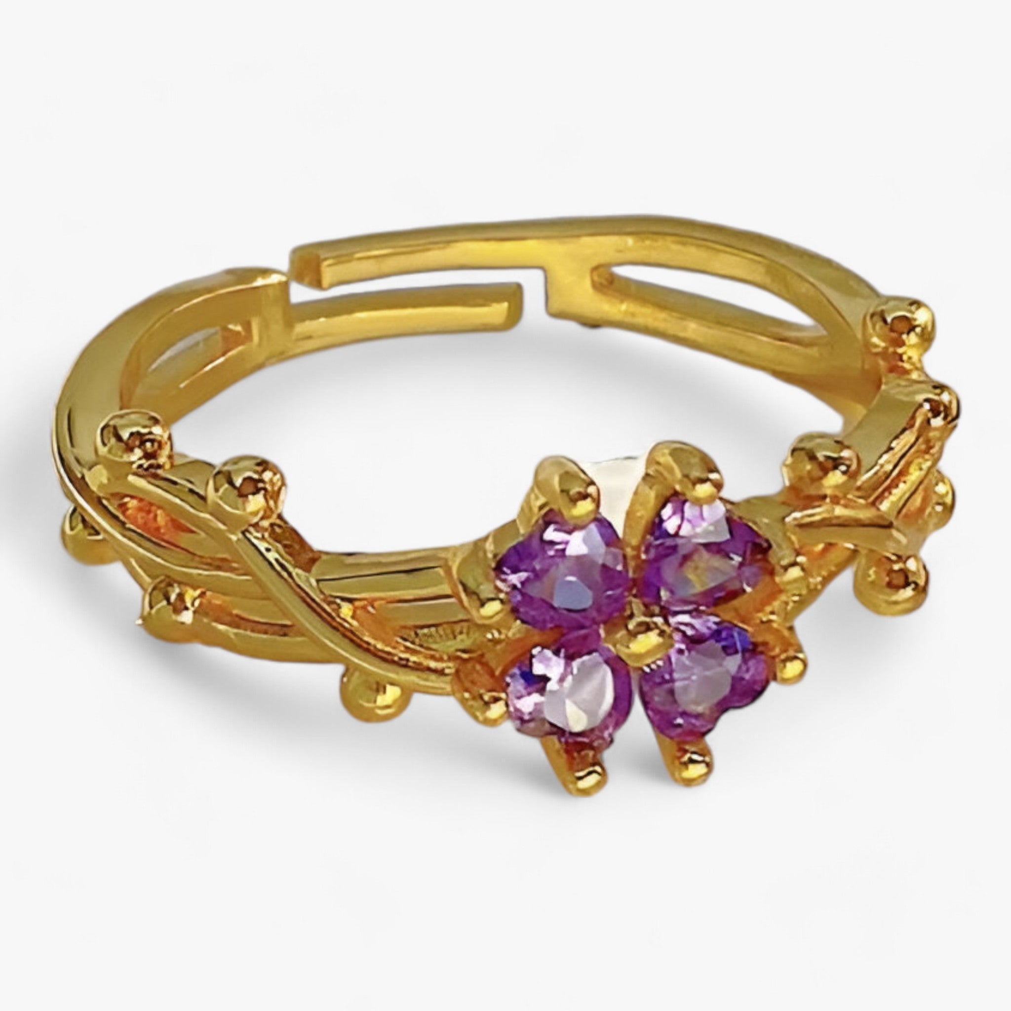 Clara | Lilla justerbar ring – enkel fransk elegant