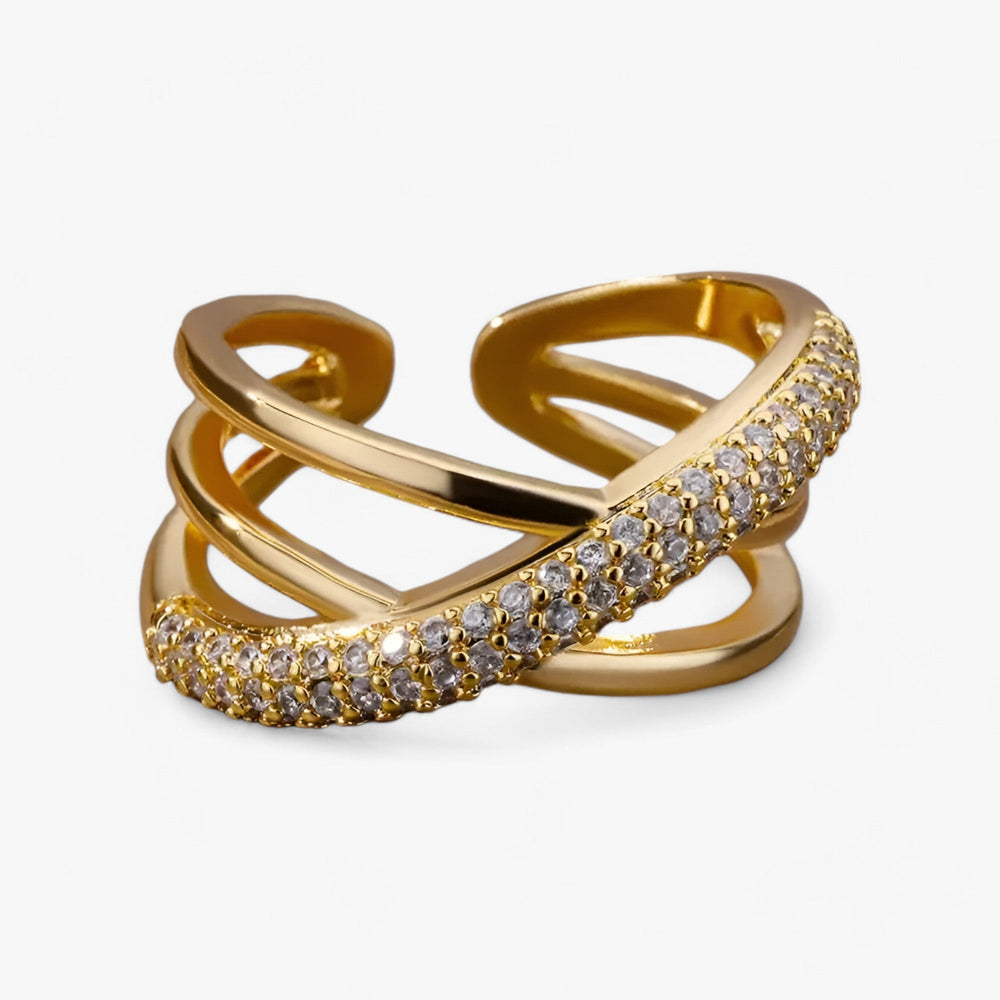 Zara | Funklende Kors Ringe - Luksuriøs Touch til Hver Speciel Begivenhed