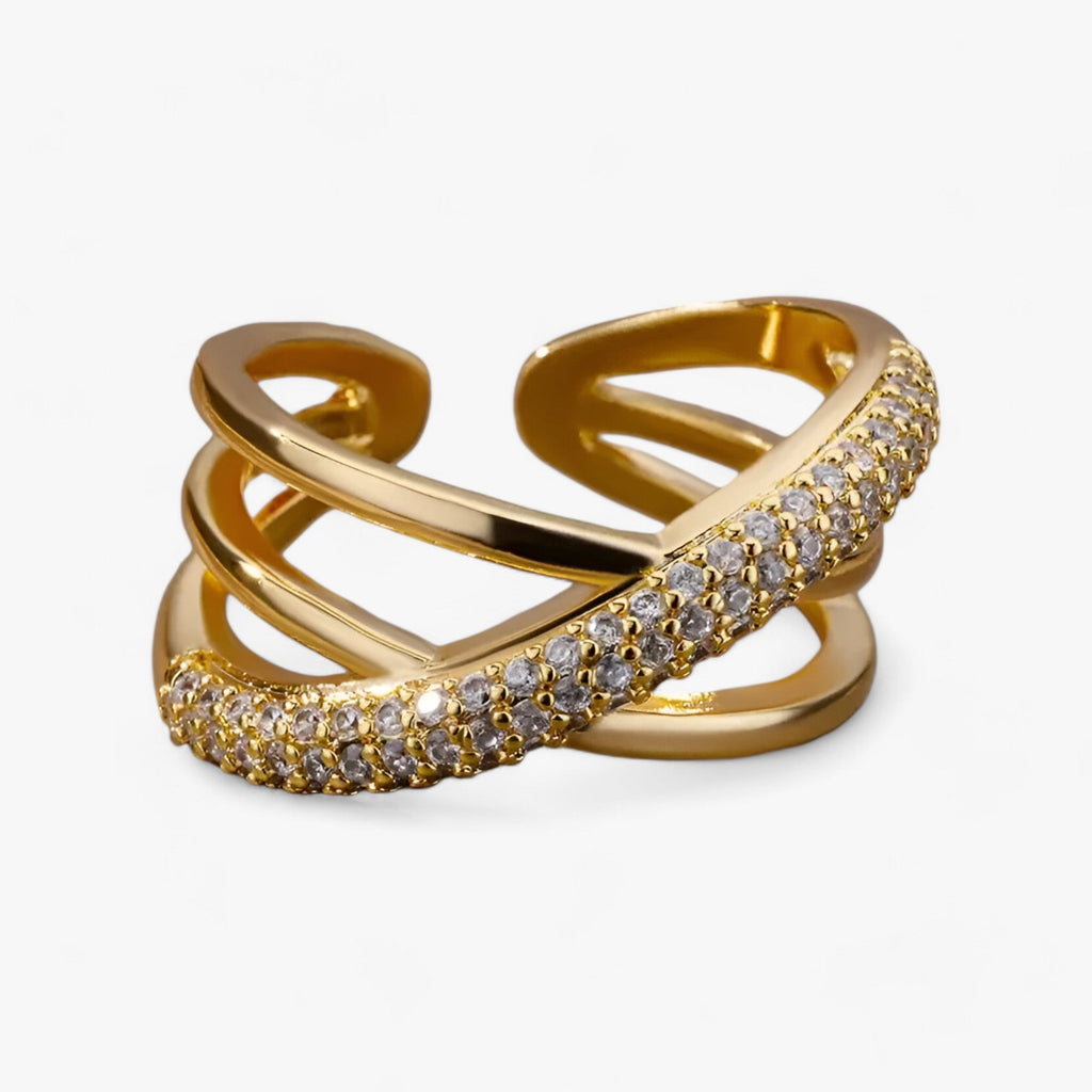 Zara | Funklende Kors Ringe - Luksuriøs Touch til Hver Speciel Begivenhed