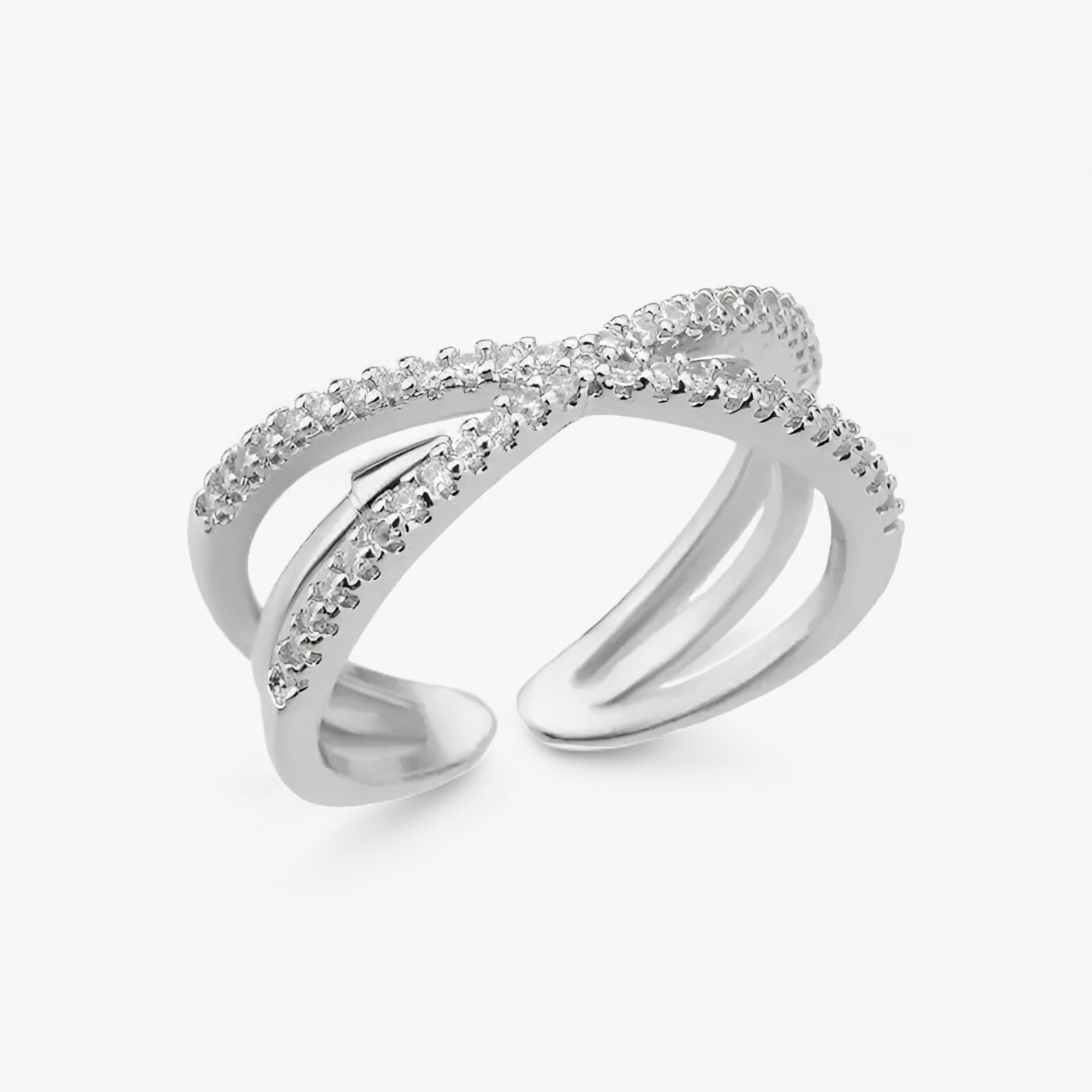 Zara | Funklende Kors Ringe - Luksuriøs Touch til Hver Speciel Begivenhed