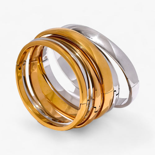 Mia | Vandtæt armbånd - Minimalistisk 18K guldvedhæng