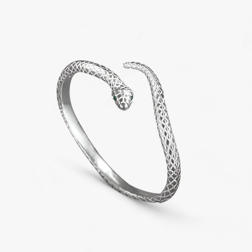 Hannah | Slangearmbånd – charme og elegant sølv