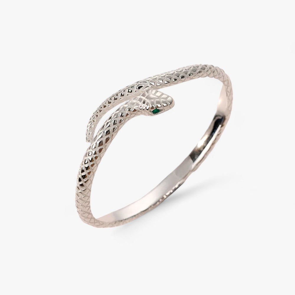 Hannah | Slangearmbånd – charme og elegant sølv