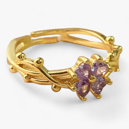 Clara | Lilla justerbar ring – enkel fransk elegant