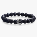 VULCANO | Naturligt Lava-Sten Armbånd - Elegant og Moderne Design