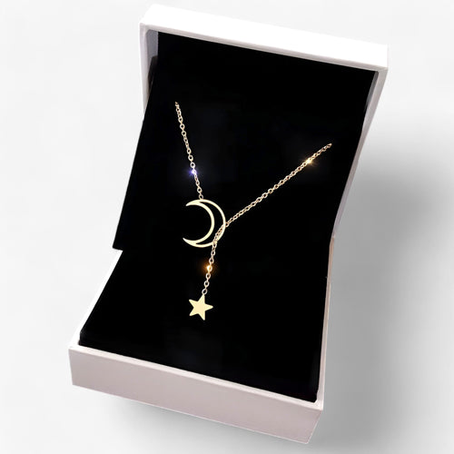 Månen | Moon Star Choker – Enkel, men smart