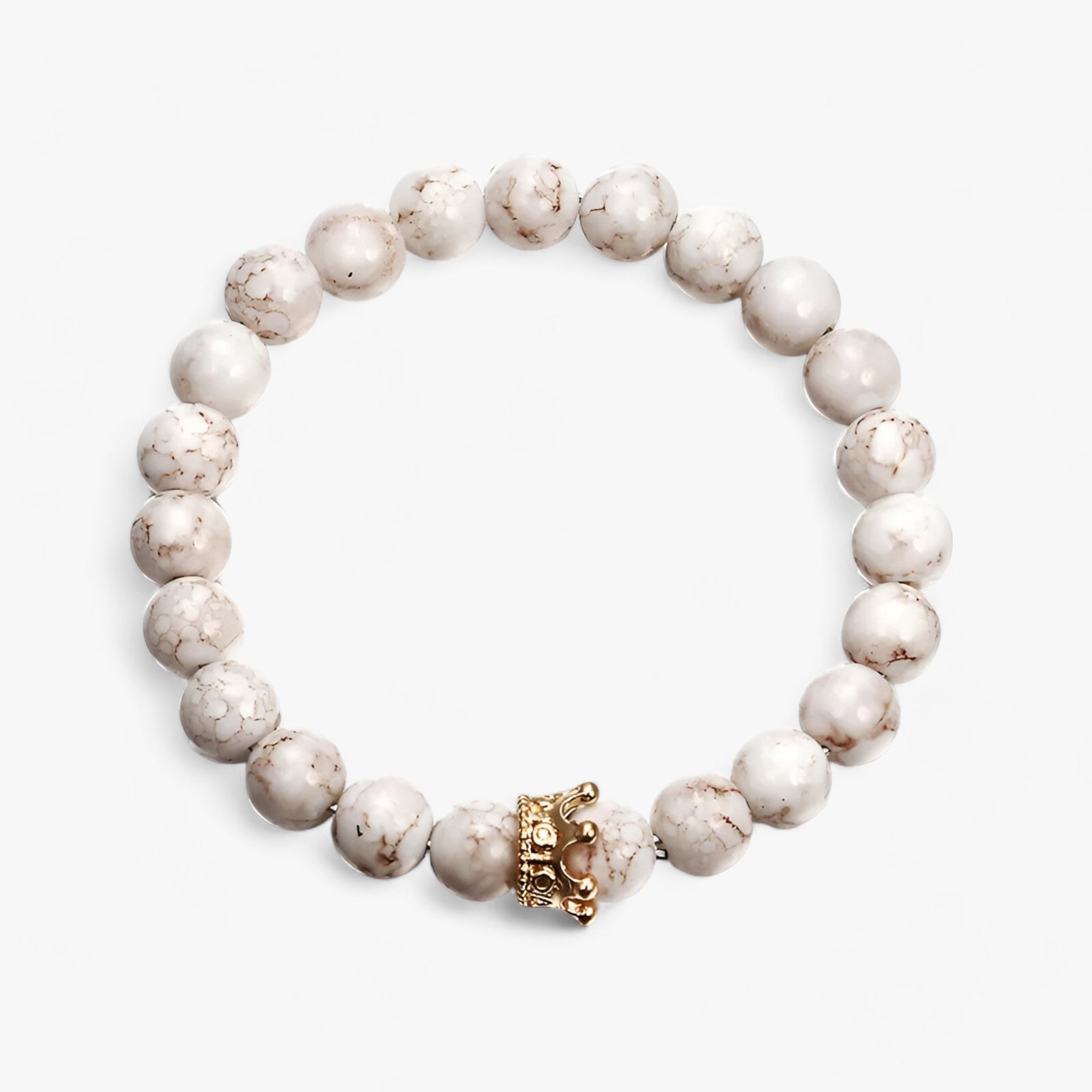 VULCANO | Naturligt Lava-Sten Armbånd - Elegant og Moderne Design