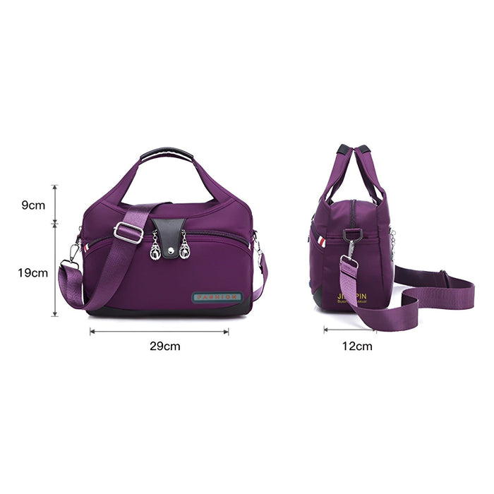 Alsidig vandtæt crossbody-taske med anti-tyverifunktioner