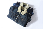 Fleece denimjakke til komfort og stil til mænd