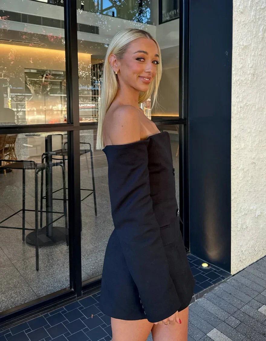 Trudis - Minikjole - Off Shoulder med talje
