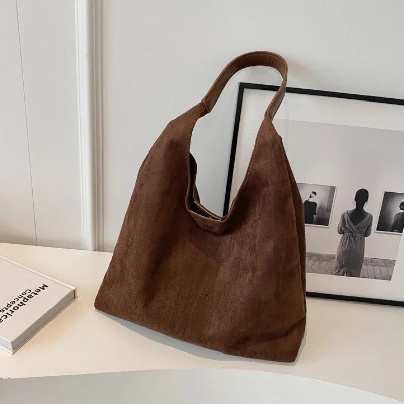 Edna - Casual og blødt design fløjlsbukser taske