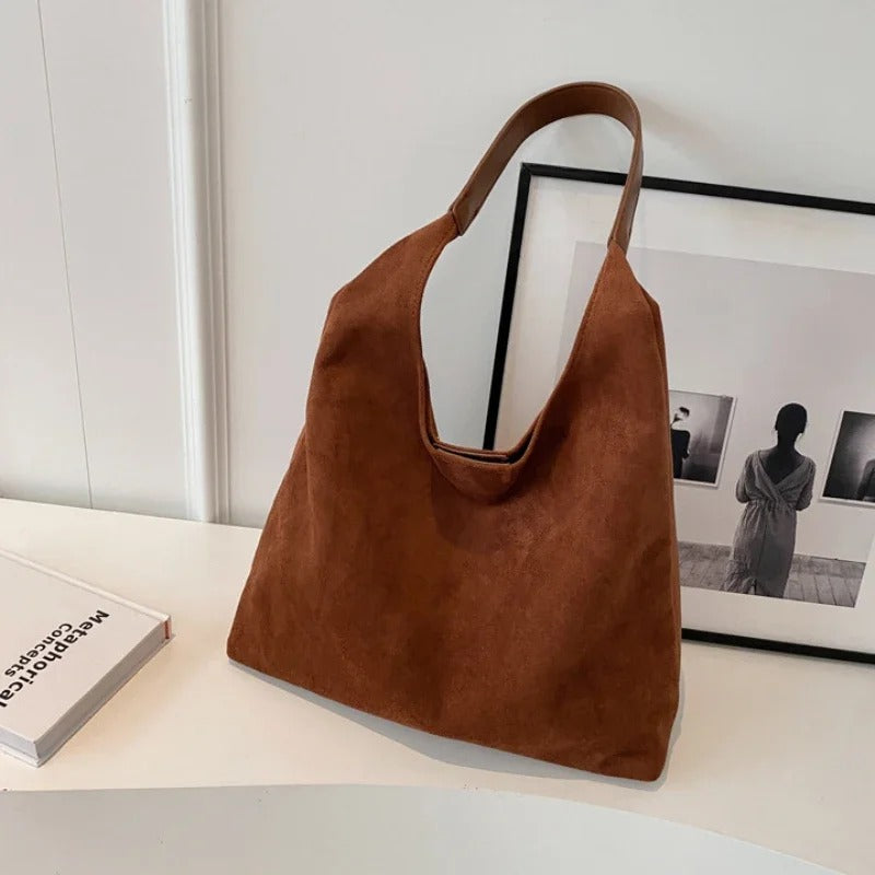 Edna - Casual og blødt design fløjlsbukser taske