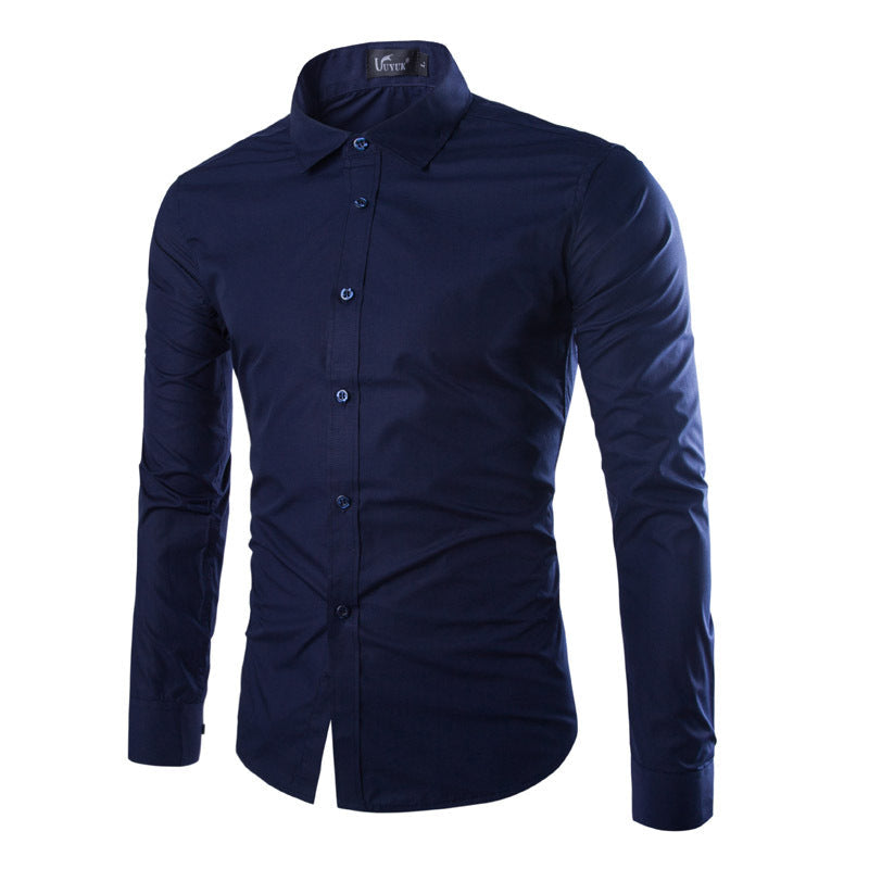 Slim Fit-skjorte til mænd - Evan
