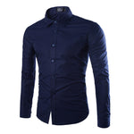 Slim Fit-skjorte til mænd - Evan