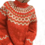 Vintage rullekravesweater