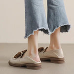 Bianca - Elegante Slipper mit Schleifen Akzent